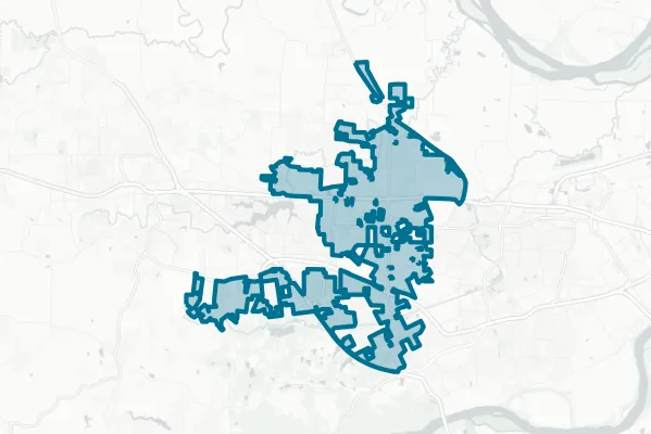 City of O'fallon — detail map