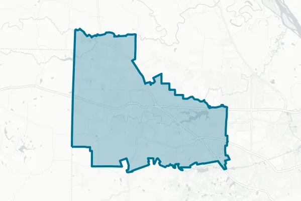 Wentzville R-IV School District — detail map