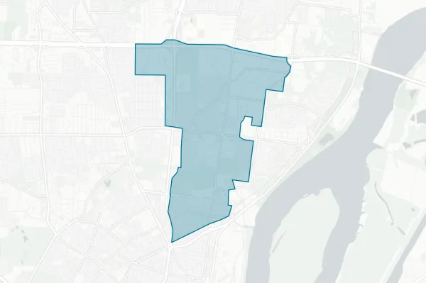City of Bellefontaine Neighbors — detail map