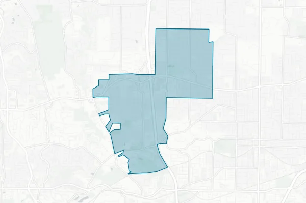 City of Des Peres — detail map