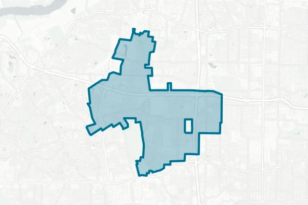 City of Town and Country — detail map