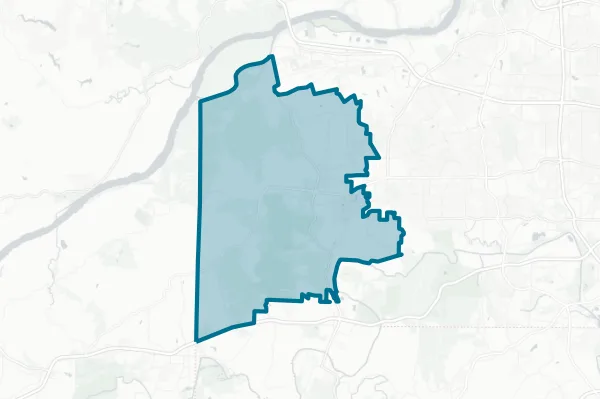 City of Wildwood — detail map