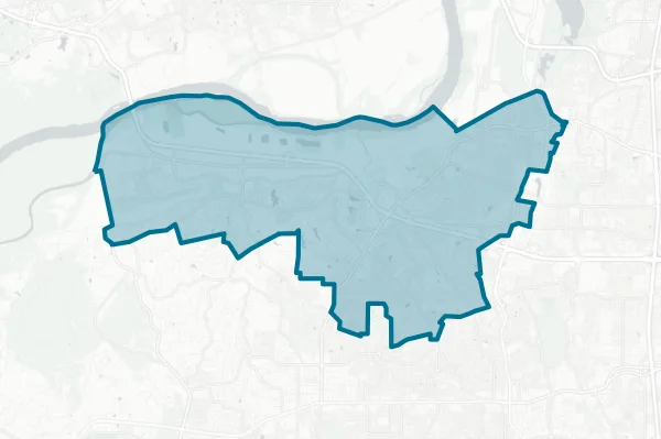 City of Chesterfield — detail map