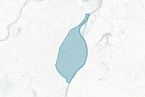 School District of the City of St. Louis — detail map