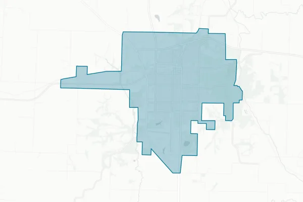 City of Marshall — detail map
