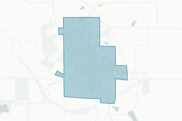 City of Memphis — detail map
