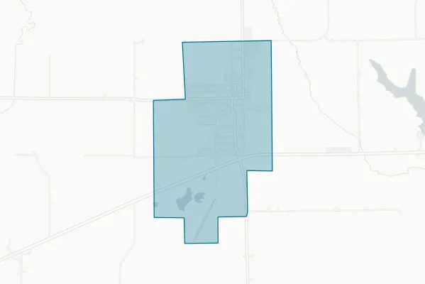 City of Green City Missouri — detail map