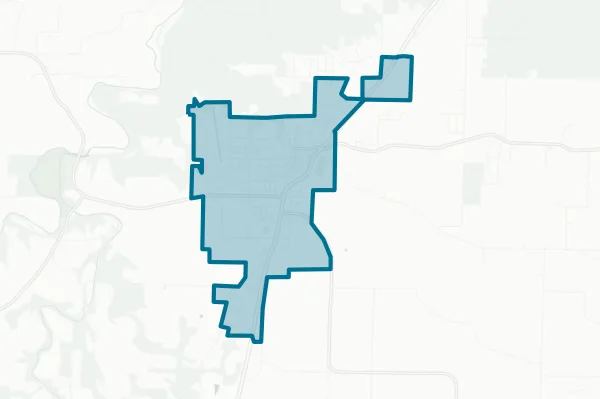City of Houston — detail map