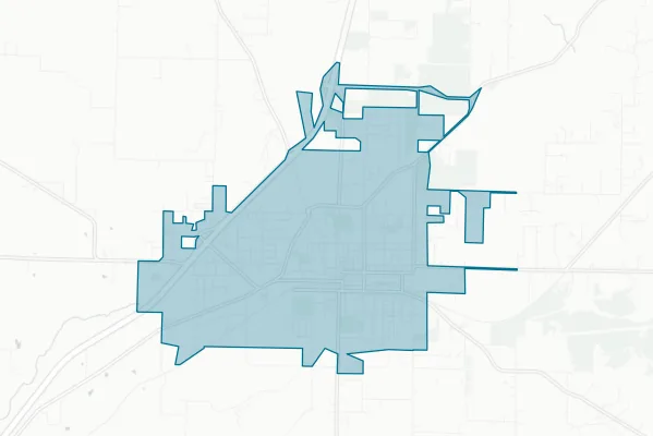 City of Marshfield — detail map