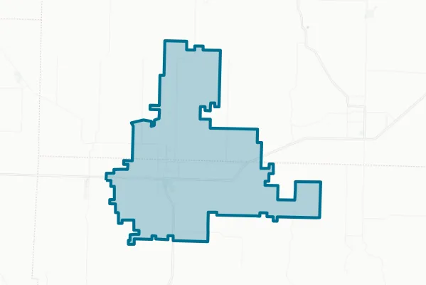 Monett School District R-1 — detail map