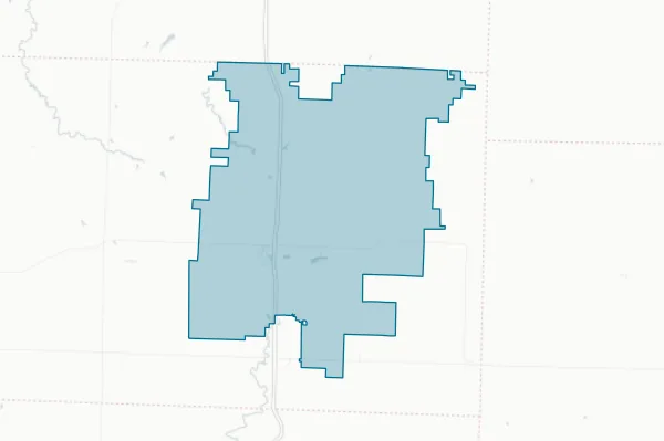 Lamar School District R-1 — detail map