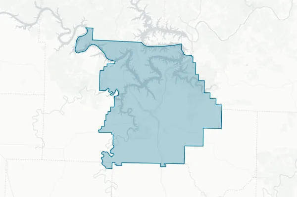 Camdenton R-iii School District — detail map