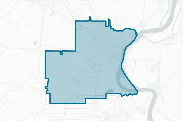 Cape Girardeau Public School District No. 63 — detail map