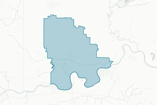 Carrollton R-VII School District — detail map