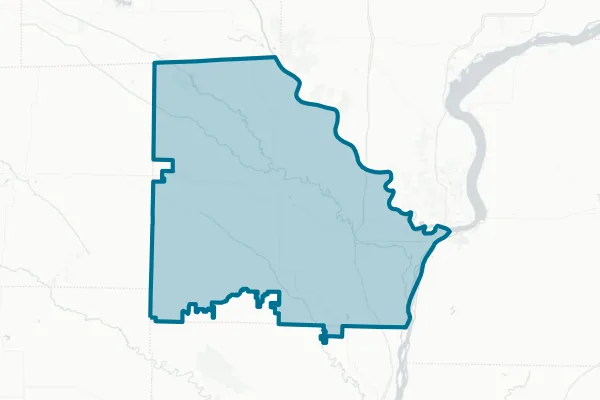 Blair Oaks R-ii School District — detail map