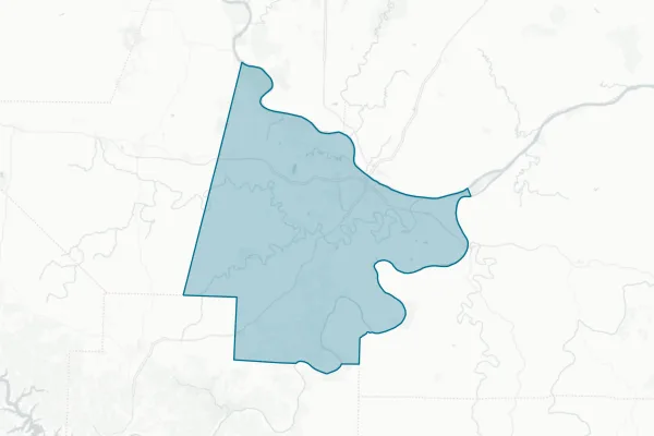Lincoln County R-ii School District — detail map