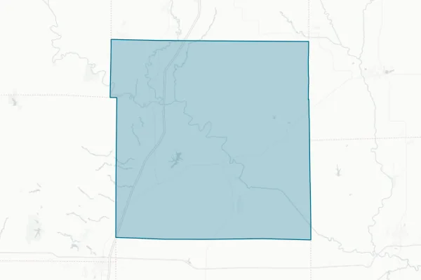 Reorganized School District No Iv of Bates County — detail map
