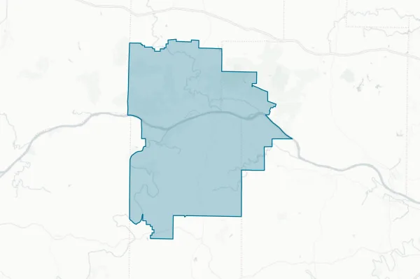 Gasconade County R-I School District — detail map