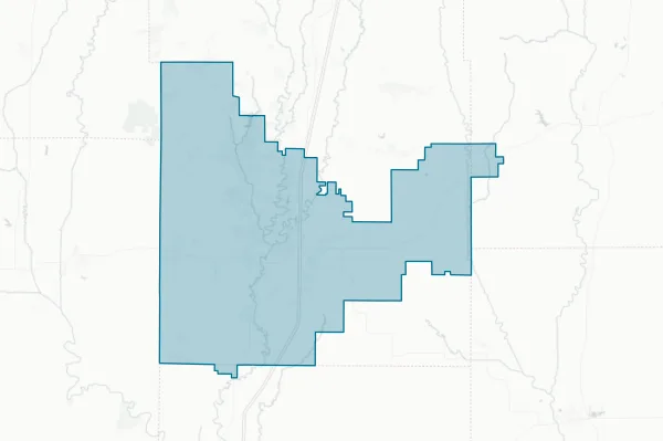 South Harrison R-ii School District — detail map