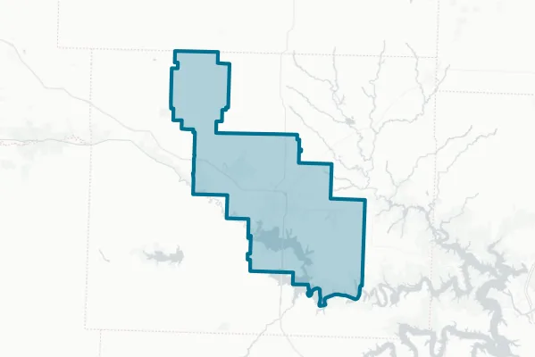 Clinton School District #124 — detail map
