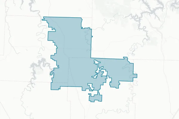 Hickory County R-I School District — detail map