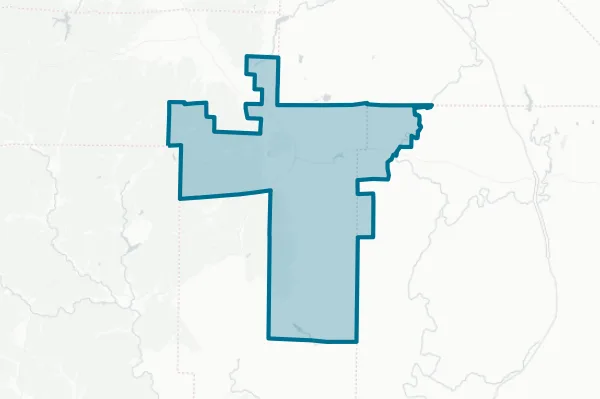 Arcadia Valley R-ii School District — detail map