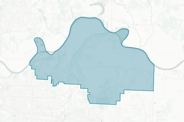 Fort Osage R-I School District — detail map