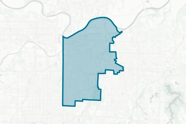 The School District of Kansas City — detail map