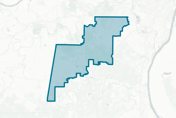 Northwest R-1 School District — detail map