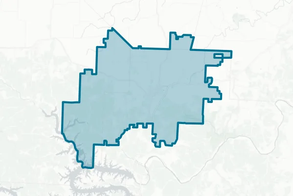 Eldon R-1 School District — detail map