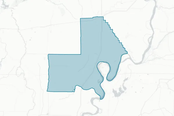 City of Portageville — detail map