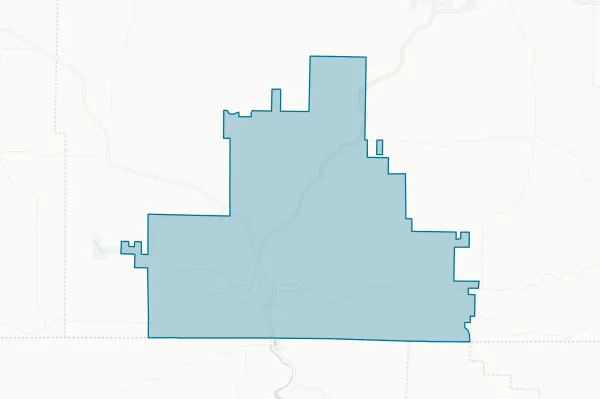 Thayer R-II School District — detail map