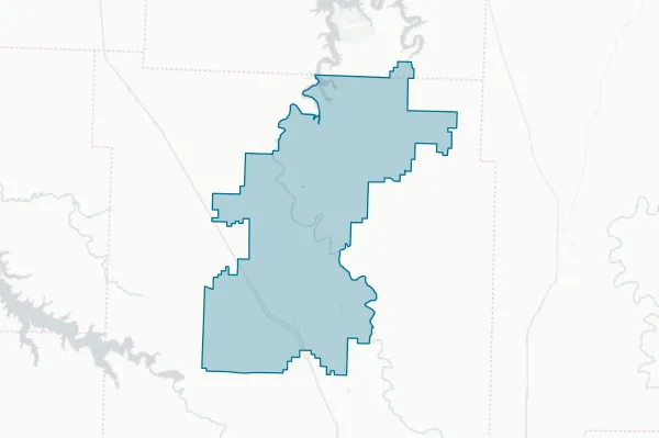 Bolivar R-I School District — detail map