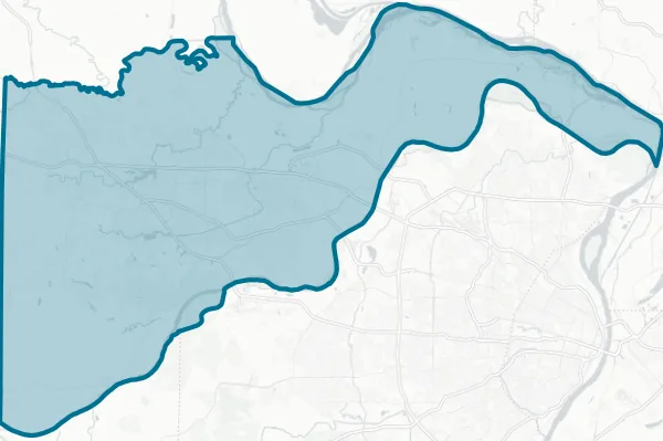Developmental Disabilities Resource Board of St. Charles County — detail map
