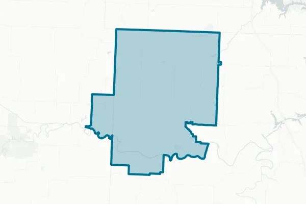 St. Clair County R-ii School District of Appleton City — detail map