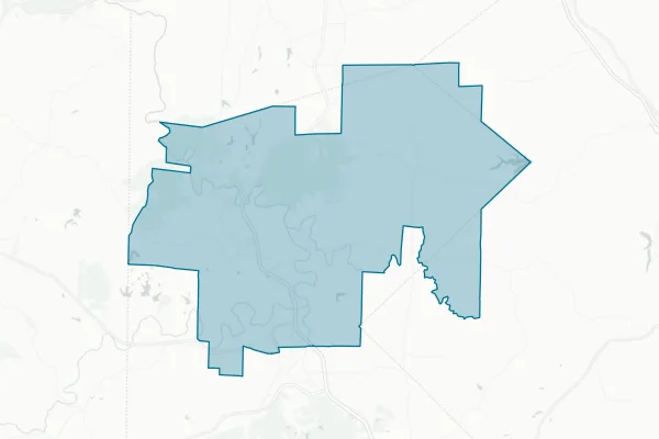 North St. Francois County R-I School District — detail map