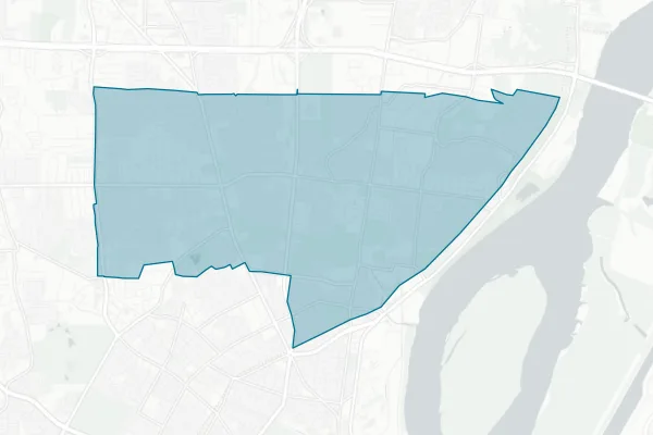 Riverview Gardens School District — detail map