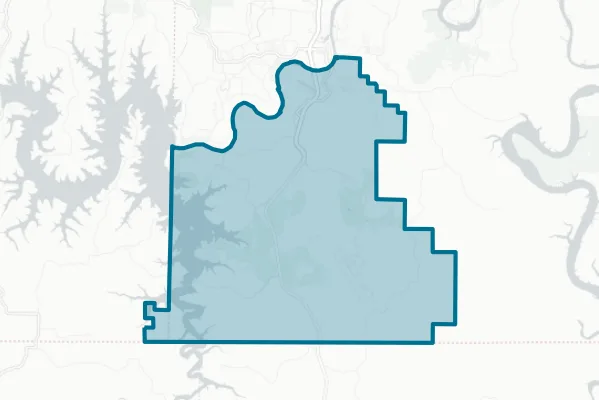 Hollister R-V School District — detail map