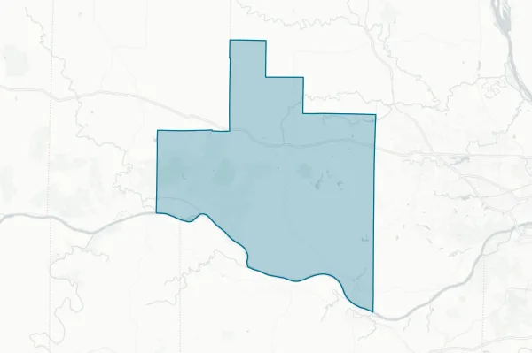 Warren County School Distrfict Riii — detail map