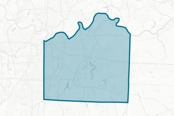 Jackson County — detail map