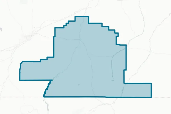 Big Horn County — detail map