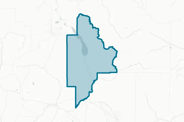 Broadwater County — detail map