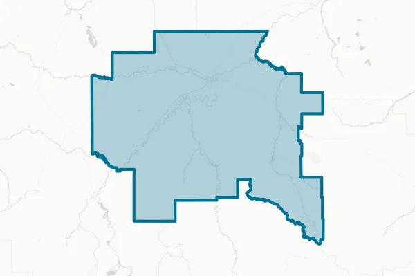 Cascade County — detail map