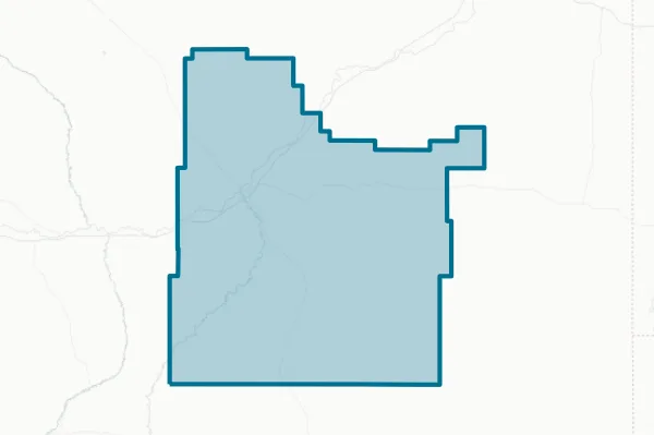 Custer County — detail map