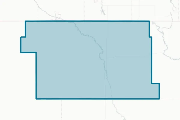 Daniels County — detail map