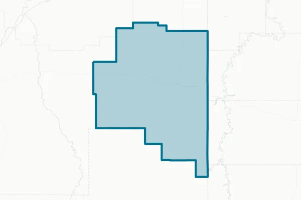 Fallon County — detail map