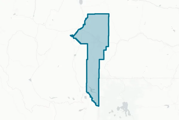 Gallatin County — detail map