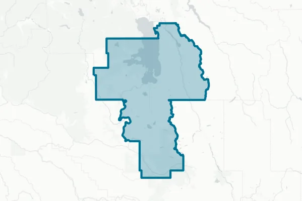 Lake County — detail map