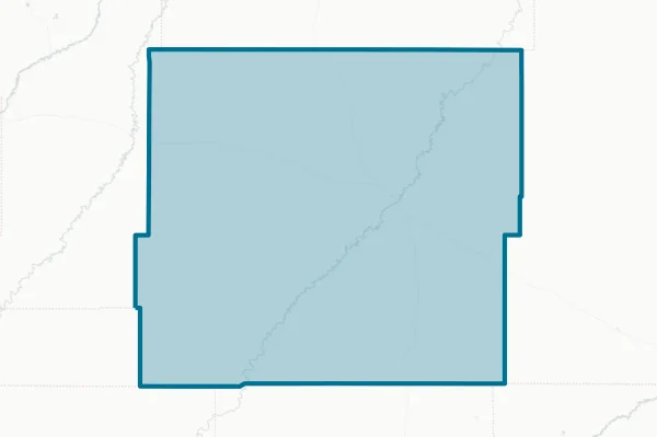 Powder River County — detail map