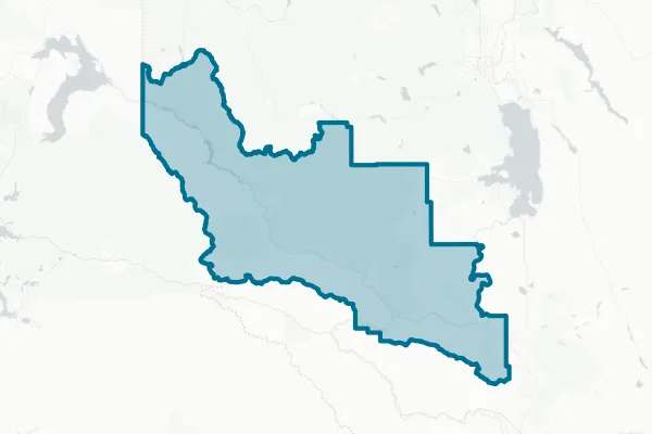 Sanders County — detail map